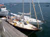 Glissando and Dasein at the Castine Town Dock