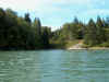 The headwaters of Long Cove, 1/2 mile up from the ledge